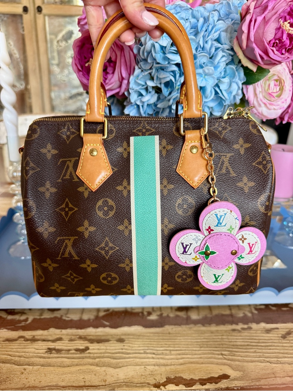 Louis Vuitton Multicolor Vivienne  Bag Charm
